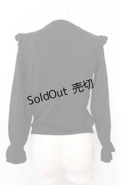 画像2: axes femme / ボウタイニットプルオーバー F クロ O-25-08-20-1019-AX-TO-OW-OS