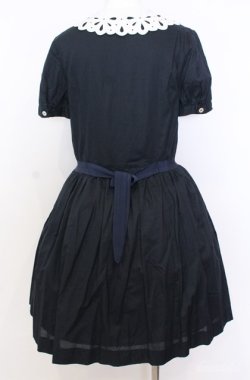 画像3: Jane Marple / カットワークレースカラーワンピース M クロ×シロ O-25-08-20-1025-JM-OP-IG-OS