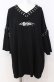 画像1: REFLEM / ピアスリング朔望半袖Tシャツ  ブラック O-25-08-20-1028-PU-TO-IG-OS (1)