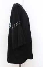 画像3: REFLEM / ピアスリング朔望半袖Tシャツ  ブラック O-25-08-20-1028-PU-TO-IG-ZT189 (3)
