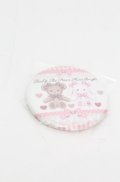 BABY,THE STARS SHINE BRIGHT / くみゃちゃんのSweet Heart Check柄缶バッジ   O-25-08-20-106-BA-AC-OW-OS