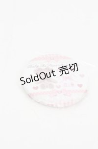 BABY,THE STARS SHINE BRIGHT / くみゃちゃんのSweet Heart Check柄缶バッジ   O-25-08-20-106-BA-AC-OW-OS