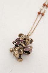 axes femme POETIQUE / プレゼントベアーネックレス  アンティークゴールド O-25-08-20-108-AX-AC-OW-OS