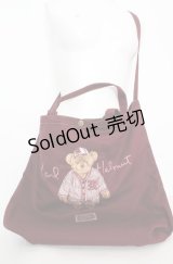 Karl Helmut / ベースボールベア2WAYバッグ  ワイン O-25-08-20-011-EL-BG-OW-OS