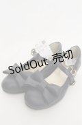 axes femme kawaii / ローヒールリボンパンプス S ネイビー O-25-08-20-118-AX-SH-OW-OS