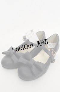 axes femme kawaii / ローヒールリボンパンプス S ネイビー O-25-08-20-118-AX-SH-OW-OS