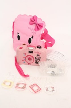 画像1: Shirley Temple / プードルバッグ付きトイカメラ  ピンク O-25-08-20-120-ET-ZA-OW-OS