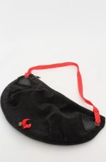 画像1: Heart E / 鈴付きミニバッグ  クロ O-25-08-20-124-LO-BG-OW-ZT487-F005 (1)