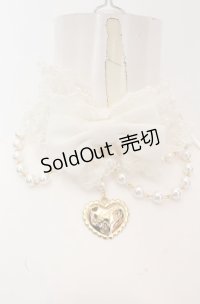 Angelic Pretty / スカラップハートプリンセスチョーカー  シロ O-25-08-20-125-AP-AC-OW-OS