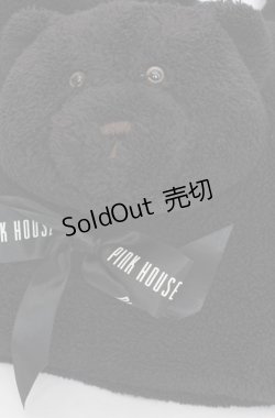 画像2: PINK HOUSE / くまさんボアバッグ  クロ O-25-08-20-017-LO-BG-OW-ZT500