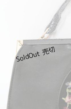 画像3: an another angelus / 花刺繍フレームハンドバッグ  クロ O-25-08-20-019-CA-BG-OW-OS