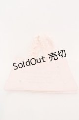 Maison de FLEUR / 桜フリルハンドルスクエアトートバッグ  ピンク O-25-08-20-024-LO-BG-OW-ZT0822A