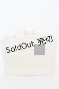 Maison de FLEUR / 阪急西宮限定フロントレースフリルハンドルトートバッグ  アイボリー O-25-08-20-025-LO-BG-OW-ZT501