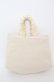 画像2: Maison de FLEUR / 阪急西宮限定フロントレースフリルハンドルトートバッグ  アイボリー O-25-08-20-026-LO-BG-OW-OS (2)