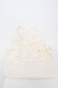 Maison de FLEUR / ダブルリボンギャザートートバッグ  アイボリー O-25-08-20-028-LO-BG-OW-OS