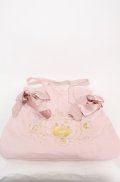 Maison de FLEUR / Harry Potter / ダブルリボントートバッグ  ピンク O-25-08-20-042-LO-BG-OW-OS