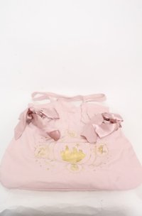 Maison de FLEUR / Harry Potter / ダブルリボントートバッグ  ピンク O-25-08-20-042-LO-BG-OW-OS