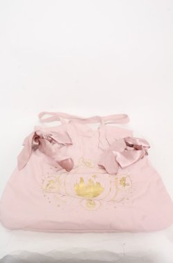 画像1: Maison de FLEUR / Harry Potter / ダブルリボントートバッグ  ピンク O-25-08-20-042-LO-BG-OW-OS