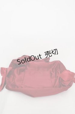画像2: Maison de FLEUR / サテンキャリーオンバッグ  ワイン O-25-08-20-043-LO-BG-OW-OS