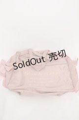 Maison de FLEUR / サテンキャリーオンバッグ  ピンク O-25-08-20-044-LO-BG-OW-OS