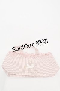 Maison de FLEUR / Marroncreamギンガムチェックバッグ  ピンク O-25-08-20-049-LO-BG-OW-OS