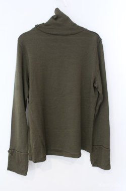 画像3: INGEBORG / 花モチーフ使いタートルニットソー 11号 グリーン O-25-08-21-035-LO-TO-OW-OS
