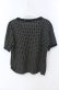 画像2: INGEBORG / スパンコール使いドットTシャツ 11号 クロ×シロ O-25-08-21-048-LO-TO-OW-OS (2)