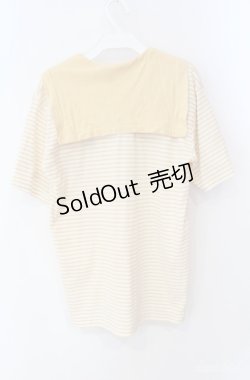 画像3: PINK HOUSE / ボーダーセーラーカットチュニック M イエロー O-25-08-21-054-LO-TO-OW-ZI