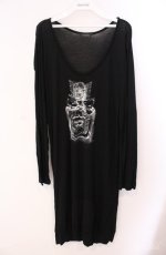 画像1: INGEBORG / 香水瓶ptロングカットソー 9号 クロ O-25-08-21-057-LO-TO-OW-ZI (1)