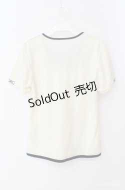 画像2: INGEBORG / ロゴptTシャツ  アイボリー O-25-08-21-058-LO-TO-OW-ZT211