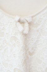 画像2: INGEBORG / レースレイヤードカットソー 11号 アイボリー O-25-08-21-060-LO-TO-OW-ZT210 (2)