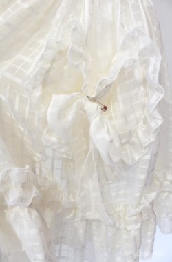画像3: Physical Drop / ハートエプロン  クリーム・ポリエステル素材 O-25-08-21-062-LO-OP-IG-OS