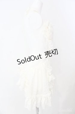 画像4: Physical Drop / ハートエプロン  クリーム・ポリエステル素材 O-25-08-21-062-LO-OP-IG-OS