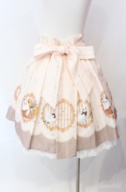 画像4: Amavel / Kitten In Flower Basketスカート  アイボリー O-25-08-21-005-CA-SK-IG-OS