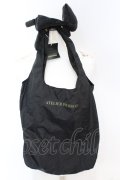 ATELIER PIERROT / Noelle Eco Bag　エコバッグ  ブラック O-25-08-21-1003-EL-BG-OW-OS
