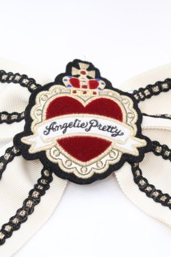 画像2: Angelic Pretty / Noble Ribbonクリップブローチ  ベージュ O-25-08-21-1038-AP-AC-IG-OS