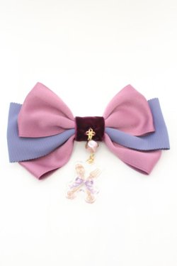 画像1: Enchantlic Enchantilly / リボンブローチ  ラベンダー カトラリー O-25-08-21-1039-LO-ZA-IG-OS