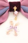 画像2: Enchantlic Enchantilly / リボンブローチ  ラベンダー カトラリー O-25-08-21-1039-LO-ZA-IG-ZT394-F002 (2)