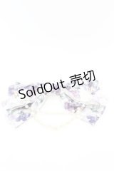 Enchantlic Enchantilly / すみれ姫王冠　パールリボンブローチ  生成り O-25-08-21-1040-LO-AC-IG-ZT394-F002