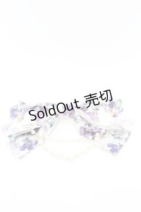 Enchantlic Enchantilly / すみれ姫王冠　パールリボンブローチ  生成り O-25-08-21-1040-LO-AC-IG-ZT394-F002