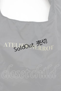 画像2: ATELIER PIERROT / Noelle Eco Bag　エコバッグ  ブラック O-25-08-21-1003-EL-BG-OW-ZT-K026