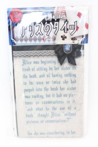 Estrellas / アリスのタイツ L-LL オフ×サックス×ブラック O-25-08-21-1046-EL-ZA-IG-OS