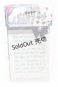 Estrellas / アリスのタイツ L-LL オフ×サックス×ブラック O-25-08-21-1046-EL-ZA-IG-ZT394-F002