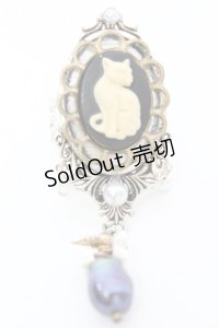 LOLITAその他 / 猫カメオリング  シルバー O-25-08-21-1050-LO-AC-OW-OS