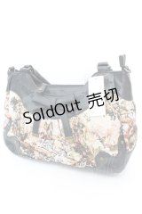 axes femme / ゴブランバッグ  生成り*クロ O-25-08-21-1004-AX-BG-IG-OS
