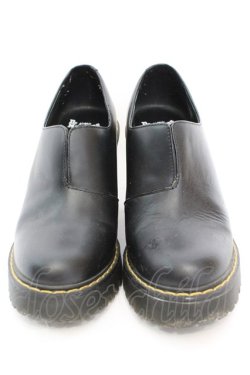 画像1: Dr.Martens （Getta Grip） / CORDERIA スリットシューズ UK5（約24cm） ブラック O-25-08-21-1058-PU-SH-YM-OS