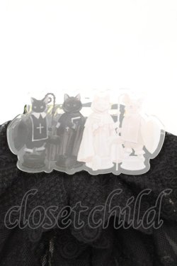 画像2: Royal Princess Alice / Chess Board Cat ジャボタイ  ブラック O-25-08-21-1010-LO-ZA-IG-OS