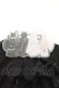 画像2: Royal Princess Alice / Chess Board Cat ジャボタイ  ブラック O-25-08-21-1010-LO-ZA-IG-OS (2)
