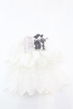 画像1: Royal Princess Alice / Chess Board Cat ジャボタイ  ホワイト O-25-08-21-1011-LO-ZA-IG-OS