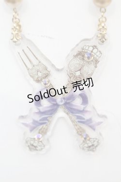 画像1: Enchantlic Enchantilly / カトラリーネックレス  ゴールド O-25-08-21-1012-LO-AC-IG-OS
